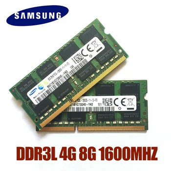 Samsung RAM PC3L-12800S/10600S 1600Mhz DDR3L 1333MHz 4GB 8GB Pamäť Notebooku Notebook Modul SODIMM DDR3 RAM