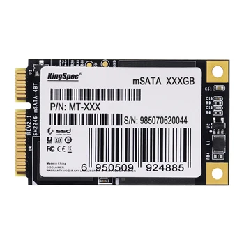 Kingspec mSATA SATA3 III 6GB/S SATA2 II 64 GB 128 gb kapacitou 256 GB 512 gb diskom 1 TB diskom ssd Pevný Disk ssd Disk >Mini PCIE MSATA ssd