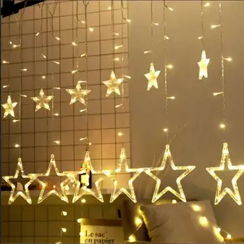 LED Svetelné Girlandy Ozdoby na Vianočný Stromček Vianoce Domov Visí Prívesky, Darčeky, Vianočné Ozdoby 2021 Nový Rok