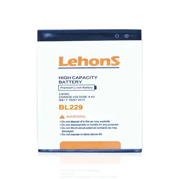 LehonS 1x BL229 Mobilný Telefón Batéria Pre Lenovo 8 A8 A806 A808T 806 808T + Kódu Sledovania