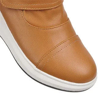 MORAZORA 2020 nové prichádzajú zimné móda ženy značky topánky pohodlné ploché päty kolo prst členok topánky veľká veľkosť 34-43