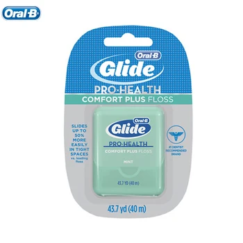 OralB Zubná Niť 40m Gilde Pro-zdravie Comfort Plus Ústna Hygiena, Medzizubná Kefka Zuby Hlboké Cleaner Niť Zuby Niť 1Box