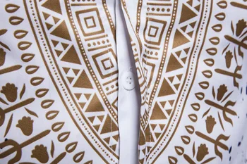 3D Tlač Tričko Mužov 2020 Tradičné Africké Dashiki Mužov Tričko Dlhý Rukáv Slim Fit Ležérne Pánske Oblečenie Košele Camisas Masculinas