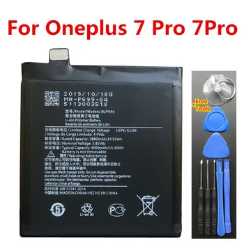 Nové Originálne Batérie Pre OnePlus 3 3T A3010 A3003 6T 7 Pro 7 7T Pro BLP613 BLP633 BLP657 BLP685 BLP699 BLP743 BLP745 Batérie