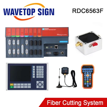 WaveTopSign Ruida RDC6563F Samostatný Fiber Laser Rezanie Regulátor Použiť pre Laserové Nižšie 1500W Stroj