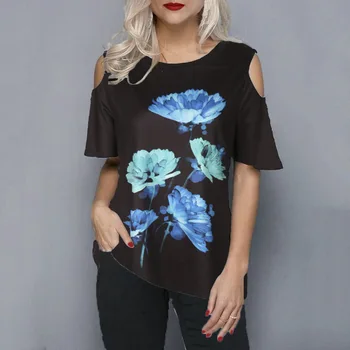 2020 Lete Nových Bavlny O-krku dámske jednofarebné-Krátke Rukávy Topy T shirt Ladies Fashion Tshirts