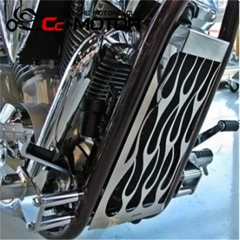 Motocykel radiátor stráže mriežka kryt z nerezovej ocele, chránič Chladiča pre Kawasaki VN1500 VN1700 mreža chladiča ochrany