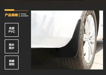 Pre MG GT-2016 Mudflaps Splash Stráže Predné S farbou a zadné Blato Klapka Blatníky Blatník špeciálne Upravené