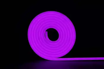 Blister balenie 5m LED Osvetlenie 6*12 mm Flex Neónové Svetlo SMD2835 120leds/m farba povrchu šaty LED Pásy lano Ľahké Nepremokavé