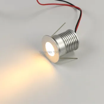 3W Mini LED Reflektor, Strop Malé Zapustené Osvetlenie Verander Kuchyňa Výkladná Skriňa Bodové Svetlo 12V 24V Stmievateľné Škvrny