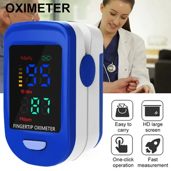 Oxymetre Lekárske Test Zdravia Srdcovej frekvencie Oximeter SPO21 PR Pulse Digitálny OLED Displej Oximeter Saturácie Kyslíka v Krvi,
