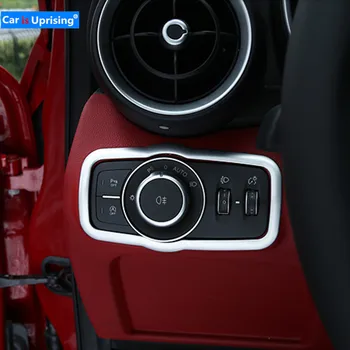 ABS Štýl Dekorácie Auta Volant Rám Orezania Nálepky Kryt Pre Alfa Romeo Giulia príslušenstvo