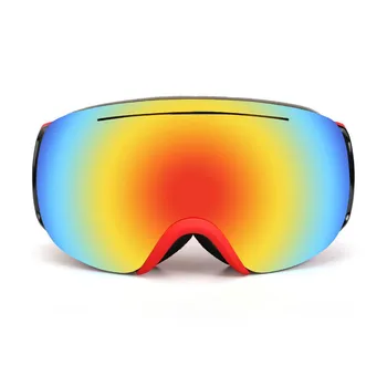 Unisex Vonkajšie Polarizované Lyžiarske Okuliare Dvojitej Vrstvy UV400 Anti-fog Lyžiarske Okuliare Horolezectvo, jazda na Bicykli Snowboard Okuliare
