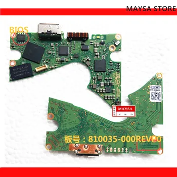 HDD PCB logic board ODOMKNÚŤ rada 2060-810035-000 REV P0 pre WD USB 3.0 4TB 5TB pevný disk opravy data recovery PC3000