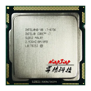 Intel Core i7-875K i7 875K i7 875 2.933 GHz Quad-Core Osem-Niť CPU Procesor LGA 1156