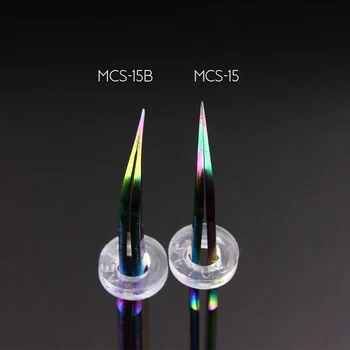 Vetus Pôvodné MCS Premium Rias make-up Pinzety Žiarivo Modré Nový Štýl Ultra Presný Tip Zlepšiť pre 3D 6D Predĺženie Rias