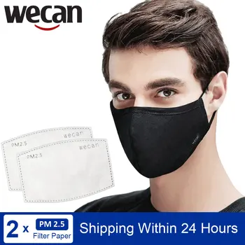 Kórejský Bavlna PM2.5 Proti prachu úst Tvár masku Proti Oparu Maska Aktivuje Uhlíkovým Filtrom, Ústa-utlmiť Masky Unisex Textílie Masku na Tvár