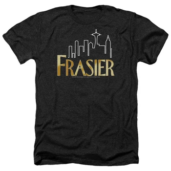 Frasier Tv Zobraziť Logo Licencovaný Dospelých Heather T-Shirt Všetkých Veľkostí Muž Žena Tee Tričko