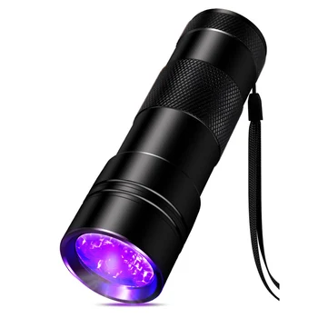 ZHIYU UV LED Baterka 395nm Ultrafialové Pochodeň Multifunkčné 51 LED, Super Jasné ultrafialového Svetla, Pet Moču Detektor Svetla