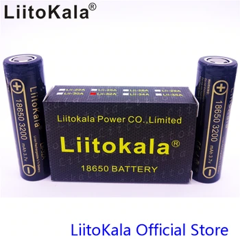 HK LiitoKala Lii-32A 3,7 V 18650 3200mAh 10A Li-ion Batéria Nabíjateľná Bunky 18650 e-BIKE Batérie Elektrické vyvážené