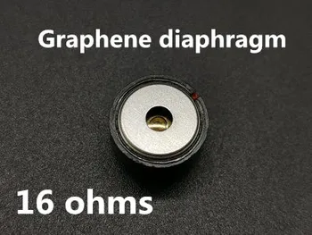 Grafén membrána dual magnetické jadro silný zvuk oblasti reproduktor 11.4 mm reproduktor jednotka, 2ks