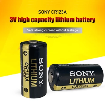 5 ks 3V Li-ion Batéria 1400mAh CR123A CR123 CR 123A CR17345 DL123A nenabíjateľné Batérie pre Kamery Voda Plyn meter