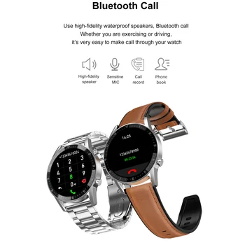 2020 Top Značky Smart Hodinky Vodotesné IP68 1.28 Plné Kolo HD Displej EKG Detekcie Premenlivé Smartwatch Reloj Inteligentný Náramok
