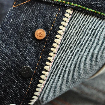 OMÁČKA PÔVODU 915-CL Taper Nosenie Mens Džínsy, Mens Džínsy Značky Vintage Pánske Oblečenie Selvedge Raw Jeans Denim Džínsy Americký Bavlna