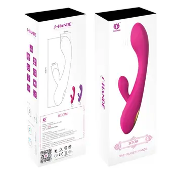Králik G-Spot Vibrátor Stimulátor Klitorisu Nabíjateľná Masáž s 9 Vibračných Režimov Dospelých Hračka Dildo Sex pre Páry Ženy