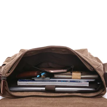 Vintage Mužov Veľké Plátno Školy Messenger Tašky Male Retro Cestovné Multi Vrecku Crossbody Notebook Tašky Nákladovo Efektívne Bookbags