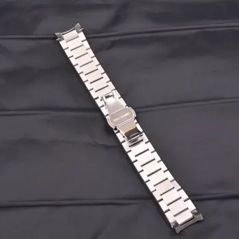 Pánske Hodinky Časti popruh 20 mm 316L nerezovej ocele pásky automatické mechanické náramkové hodinky hodinky mužov, kožené Luxusné najvyššej kvality