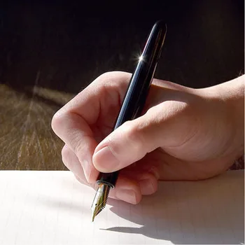 Youpin kaco Gold tip pero 14K F nib 0,5 mm Office business podpis podpis kaligrafické pero darčekovej krabičke