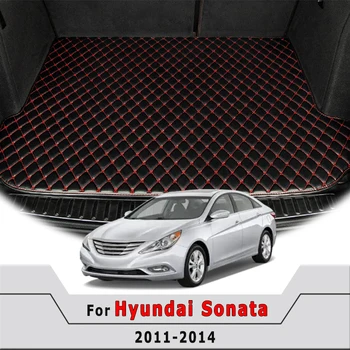 Pre Hyundai Sonata YF 2011 2012 2013 Kufri Rohože Koberce Cargo Zadný Kryt Späť Nepremokavé Ochranu Koberce Auto Príslušenstvo