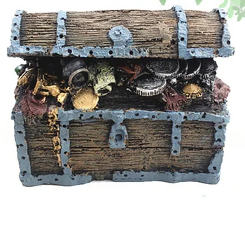 Akvarijné Dekorácie Treasure Box Mini Akvárium Krajiny Ornament Spodnej Nádrž Na Vodu, Dekorácie, Doplnky Vodnár