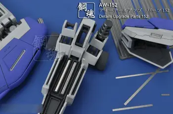 AW-152 Podrobnosti Upgrade Diely Pre Gundam Vysoko Kvalitného Kovu Leptané List Príslušenstvo