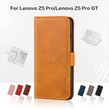 Flip Cover Pre Lenovo Z5 Pro Obchodného Prípadu Luxusné Kožené S Magnetom Peňaženky Prípade Lenovo Z5 Pro GT Kryt Telefónu