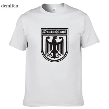 Deutschland nemeckej Vlajky Hrebeň Nemecko Orol T Shirt pánske Nové Módne B Človeka O-Neck T-Shirt Harajuku Topy, Košele