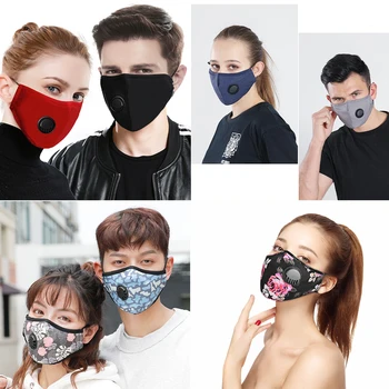 Aktívne uhlie-Filtre Meltblown Non-Tkané Tkaniny Filtre, opakovane unisex masku na tvár (Zadať skladu získať $20 kupónu)
