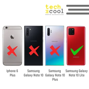 FunnyTech®Stojan, puzdro pre Samsung Galaxy Note 10 Lite l frase Gamberra Silikónové fondu rose