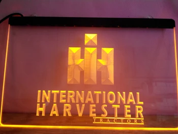 LG133 - International Harvester Traktor LED, Neónové Svetlo, Prihláste domova remeslá