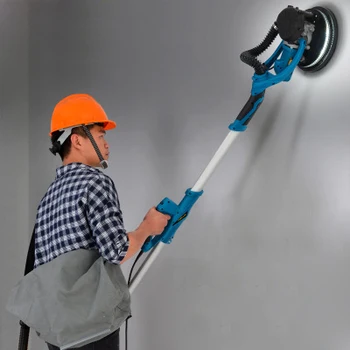 Bezprašnú stenové putty polisher stroj s ľahké prenosné 220V pre domáce dekorácie