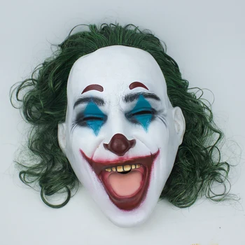 2019 Film Joker Arthur Fleck Maska Cosplay Latexové Masky Joker Pennywise Maska Stephen King Je Druhá Kapitola 2 Cosplay Latex Desivé