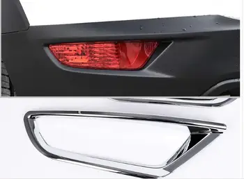 UBLUEE Príslušenstvo Zadné hmlové svetlá foglight lampa kryt rámu orezania Chrome Exteriérové dekorácie Pre Mazda CX-3 CX3 2017 2018 2019