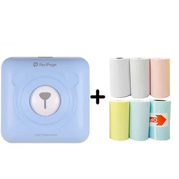 PeriPage Prenosné Tepelné Bluetooth Tlačiareň Mini Fotografie Pre Mobilné Android iOS Telefón 58mm Vrecku Stroj