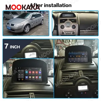 Mookaka PX6 Android 10.0 64 G autorádia GPS Navigácie DSP Na Renault Megane 2 Pôsobeniu 2002 + Auto Stereo Video Prehrávač Multimediálnych súborov