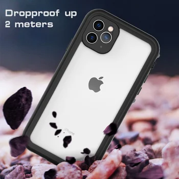 Vodotesný Telefón puzdro pre iPhone 11 Pro Max 11 Shockproof Plávanie Potápanie Coque pre iPhone Xs Max XR X Podvodná Kryt Telefónu