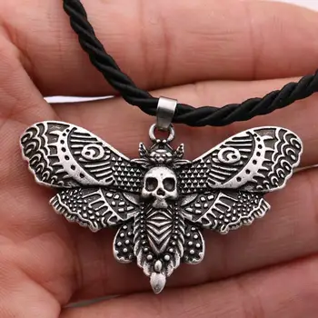 Nostalgia Lebky Šperky Hmyzu Smrti Mora Šperky Gotický Prívesok Motýľ Náhrdelník