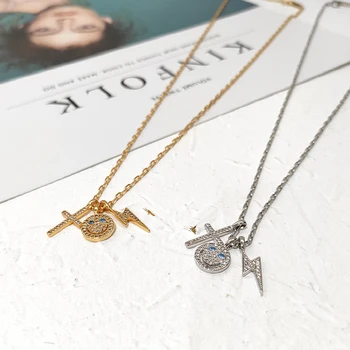 Amorita boutique Krásne smajlíka náhrdelník