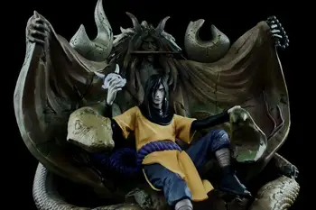NOVÉ Naruto Had Trón Orochimaru Yamata-no Orochi Zapečatené všetky duchmi, a telá 1/6 Obrázok Modelu Veľké Dekorácie Socha 48.5 cm