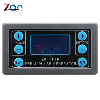 200pcs LCD Digitálneho PWM Signálu Generátor Impulzov Frekvencie zapnutia Nastaviteľné Square Wave Obdĺžnikových Vĺn Generátora Signálu
